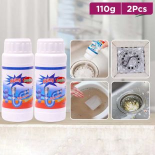 2PCS Powerful Sink and Drain Cleaner 110g