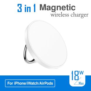 3 in 1 Magnetic wireless charger and Holder