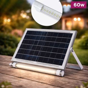Solar Emergency Light with Panel 60W
