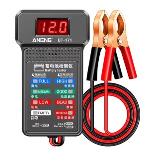 High-Precision 12V Digital Car Battery Tester