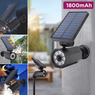 Solar Smart Security Camera Style Light for Gardens