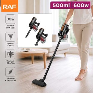 600W Electric Vacuum Cleaner 500ml with HEPA Filter by RAF