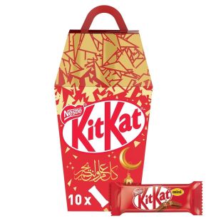 نستله كيت كات شوكولاتة 2 إصبع ميني بالحليب إصدار محدود لشهر رمضان 135 جم