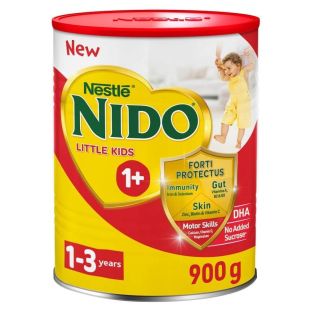 Nestle Nido Little Kids 1+ Growing Up Formula Tin 900 g (1-3 Years)