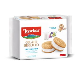 لواكر بيسكوتي آيس كريم لاتيه ألبينو 264 جرام