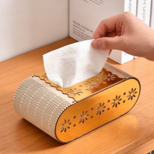 Luxury Wooden Tissue Box