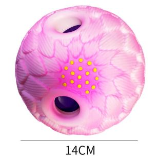 Dog Chew-Resistant Lotus Toy Ball