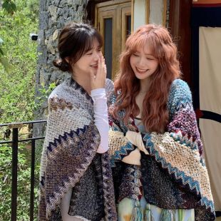 Elegant Warm Wool Shawl for Women