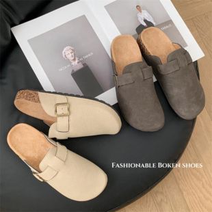Women's Autumn and Winter Closed-Toe Mules