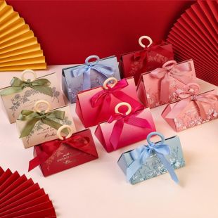 علبة حلوى زفاف على الطراز الأوروبي 10 حبة