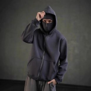 Men's Zipper Hooded Sweatshirt