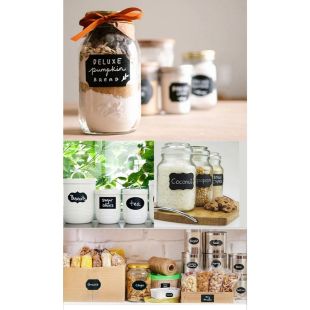 Self Adhesive Writable and Erasable Labels for Bottles 20 sheets