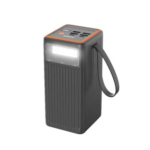 بطارية احتياطية لاسلكية 60000 مل أمبير مع 2 منفذ Type-C و 2 منفذ USB-A قوة 65 واط من Porodo