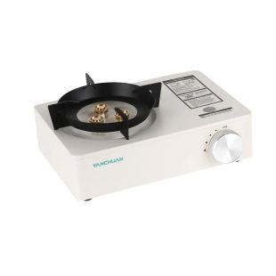 Portable Butane Gas Stove with Windproof Alloy Burner 29x20x8 cm