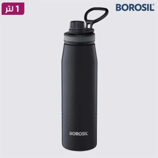مطارة من الستانلس ستيل سعة 1 لتر من Borosil