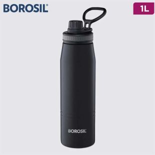Borosil Stainless Steel Water Bottle 1L