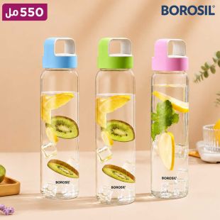 مطارة مياه زجاجية Neo سعة 550 مل من Borosil