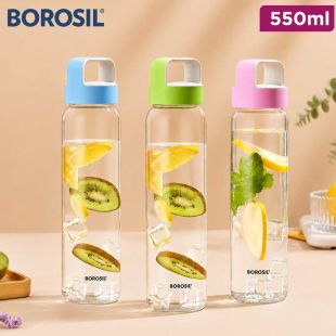 Borosil Neo Glass Bottle 550ml