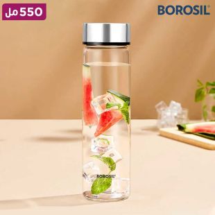 مطارة مياه زجاجية Neo سعة 550 مل من Borosil