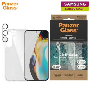 طقم حماية 3 في 1 للهواتف من PanzerGlass