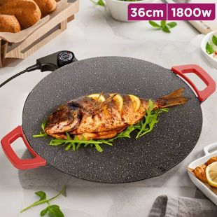 1800W Multifunctional Electric Grill and Baking Pan