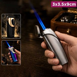 Mini Lighter with Touch Ignition System 3 x 3.5 x 9cm