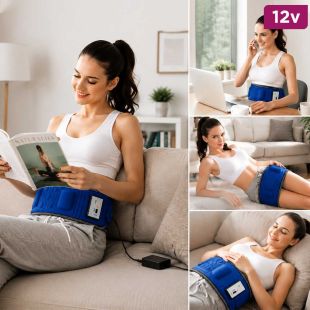 Electric Wraparound Massage Belt 12V by X5 Slim Super Belt