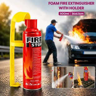 500ml Foam Fire Extinguisher with Holder