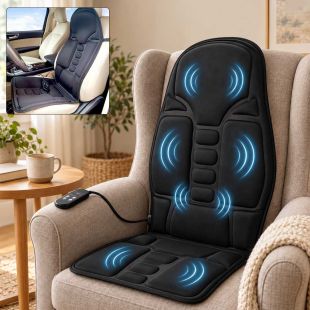 Full Body Vibration Massage Seat Cushion with 5 Massage Modes