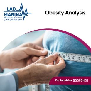 Get Your Sheeel Code and Enjoy Obesity Analysis at Marina Medical Lab - To Know Price of the Service Please Contact the Clinic