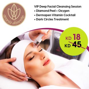 VIP Deep Facial Cleansing Session + Diamond Peeling from Acacia Skin