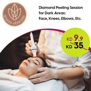 Diamond Peeling Session for Dark Areas from Acacia Skin