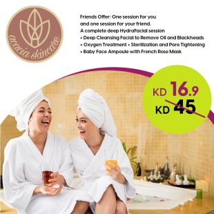 Treat Yourself and a Friend to a Full HydraFacial & Skin Care Session at Acacia Skin