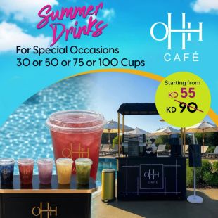 Summer Drinks for Special Occasions from OHH Cafe