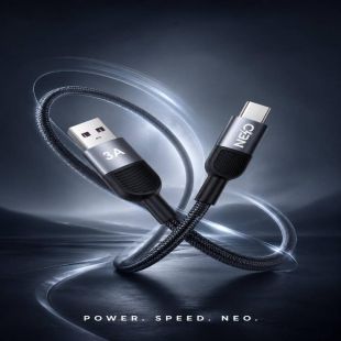 كيبل Ultra Flow من USB-A إلى USB-C بطول 1 متر 3 أمبير من NEO
