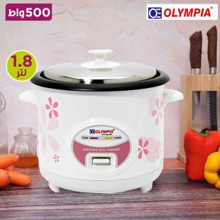 طباخ الأرز الكهربائي سعة 1.8 لتر قوة 500 واط من Olympia