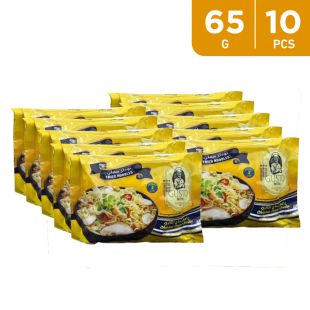 Gusto - Noodles Chicken Curry Flavor Bag 10 x 65g