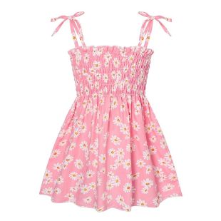Beach Princess Dress Girls Cotton