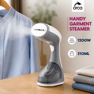 1200W Handy Garment Steamer 210ml by Orca - Sheeel Kuwait