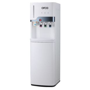 Orca 3-in-1 Bottom Loading Freestanding Water Dispenser with Cup Holder