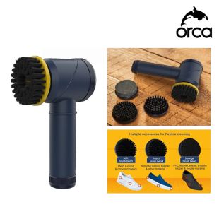 منظف أحذية مع 3 رؤوس فرشاة من Orca