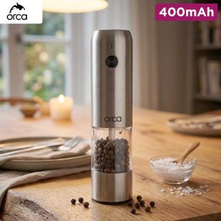 Orca Rechargeable Mini Pepper Mill 400mAh