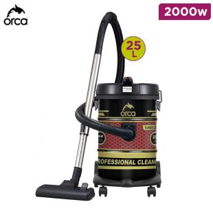 Orca 2000W Drum Vacuum Cleaner 25L
