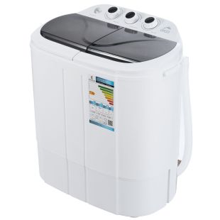Mini Twin Tub Washer 3Kg - White by Orca