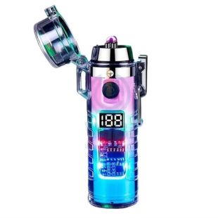 Outdoor Waterproof Rechargeable Double Arc Plasma Lighter
