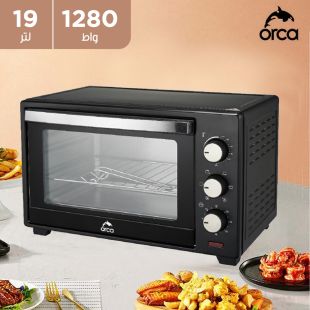فرن سعة 19 لتر قوة 1280 واط من Orca