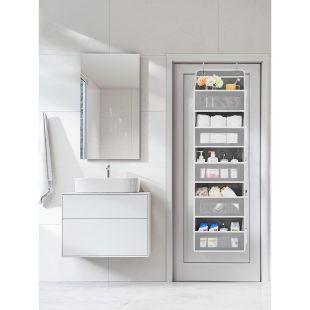 منظم باب مُعلق بخمسة أرفف وسعة كبيرة مضاد للإمالة