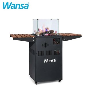 دفاية غاز زجاجية مع طاولة 8 كيلوواط من Wansa