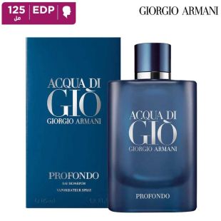 عطر Acqua di Gio Profondo للرجال 125 مل EDP من Giorgio Armani
