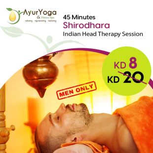45 Minutes Shirodhara Treatment from Ayur Yoga Spa
